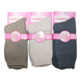 Calcetines Soft Térmicos Mujer - Sin Costura X6 Pares 