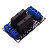 Placa Rele Estado Solido 5v Nivel Bajo 2 Canales Arduino