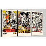 Oferta Cuadros Tarantino Pulp Fiction Kill Bill 90x57 Cm N9