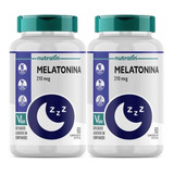 Kit 2 Melatonina 60cps Dormir Melhor Insônia Qualidade Sono