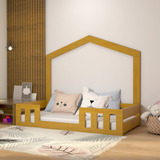 Cama Montessoriana Com Casinha Play