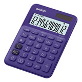Calculadora De Escritorio Casio Ms-20uc Color Morado