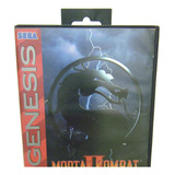 Sega Genesis. Caja + Manual Original Mortal Kombat 2