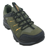 Zapatilla Goodyear Trekking Waterproof Verde Deporfan 