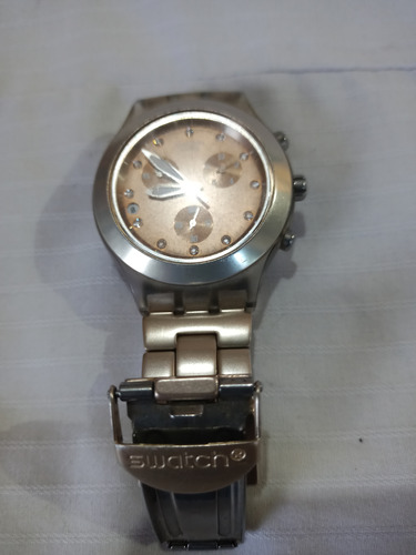 Reloj De Mujer Swatch Dorado