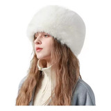 Sombreros Rusos Para Mujer, Piel Sintética De Zorro Y Conejo
