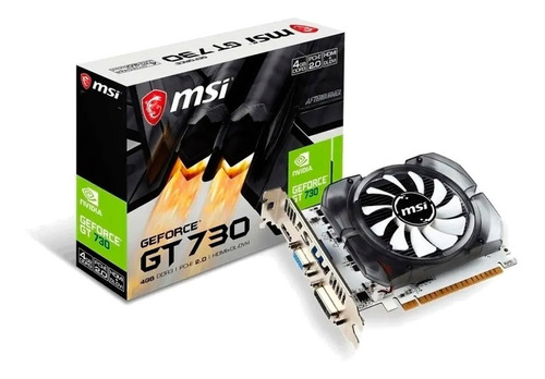 Placa De Vídeo Nvidia Msi  Geforce 700 Series Gt 730 