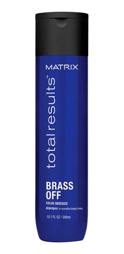 Shampoo Matizador Azul Tonos Cobrizos Loreal Matrix 300ml