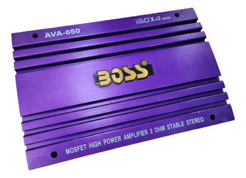 Potencia Boss Ava-650 Mosfet High Power