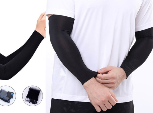 3 X Mangas Brazo Protección Solar Uv Sol Lets Slim Deportiva