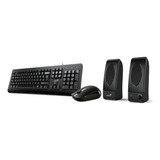 Combo Genius 3 En 1 Mouse + Teclado + Parlantes Kms U 130