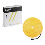 Mangueira De Fita Led Neon 5m Flexível 12v A Prova D'água D'água Cor Da Luz Amarelo Lumi 1ª Linha