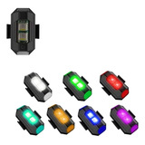 Mini Luz Estroboscópica Led De 7 Colores Para Motocicleta 