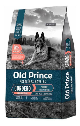 Old Prince Novel Cordero Y Arroz Senior +7 All Breeds X 15kg