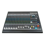 Mixer 16 Canais 4 Aux 99 Efeitos Usb Bluetooth Eq 9 Bandas