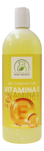 Gel Conductor Con Vitamina E Para Aparatología (1 Litro)