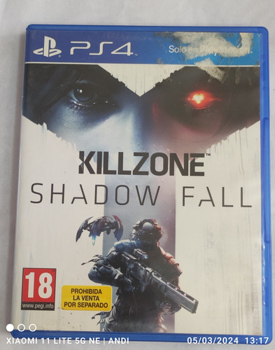 Juego Físico Killzone Shadow Fall Ps4