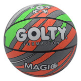 Balón De Baloncesto Para Niños Golty Magic N5 Color Gris