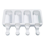 Molde De Silicona Para Palito Paleta Helado Freezer Grande