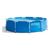 Pileta Estructural Redonda Intex Metal Frame 305x76cm 28200 