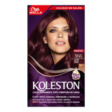 Tintura Koleston Kit Permanente 366 Castaño Violeta Oscuro