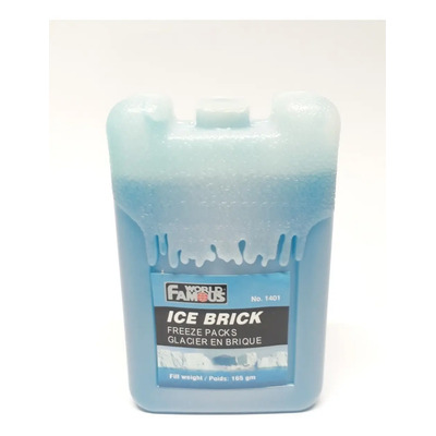 Ice Brick 165 Gm Sustitito De Hielo Paq. 12 Pzas.