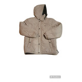  Campera Inflada Lacoste Talle 54/l Beige