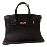 Cartera Hermes Birkin Imitacion Negra