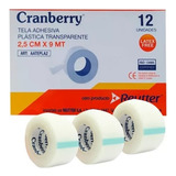 Cinta Transpore Cranberry 2,5cm X 9 Mtrs (1 Unidad) V-a