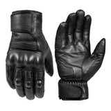 Guantes Piel Motocicleta Premium 