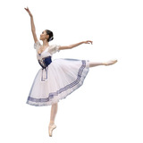 Vestido Tutú De Ballet Profesional Para Niñas Giselle Adulto