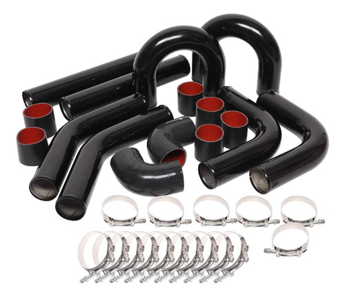 Kit De Tuberías Universales De Aluminio Turbo Intercooler De