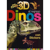 Dinos - El Regreso 3d Con Anteojos Y Con Stickers