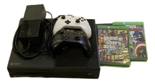 Xbox One Fat Preto 500 Gb Super Novo 