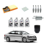 Kit Afinacion Vw Vento 1.6 L Aceite 5w30 Sintético 