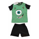 Pijama Disney Pixar Monster Inc Mike Sully Los Increibles 