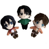 Peluches Shingeki No Kyojin Attack On Titan Anime Levi Eren