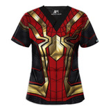 Uniforme Anti Fluido  Estampado Spiderman