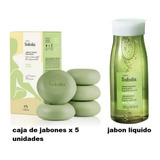 Jabones En Barra + Jabon Liquido Romero Y Salvia Natura