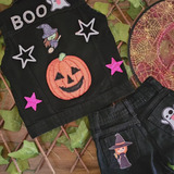 Conjunto De Halloween Para Meninas - 3 Peças