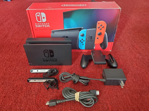 Nintendo Switch Accesorios Dock Cargador Hdmi Envio Gratis