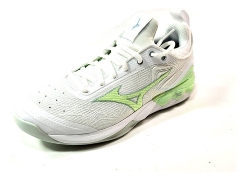 Tenis Mizuno Wave Luminous 2 Bco/vrd