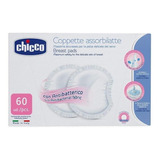 Protectores Para Lactancia Chicco Anti Bacterias 60 Pzas