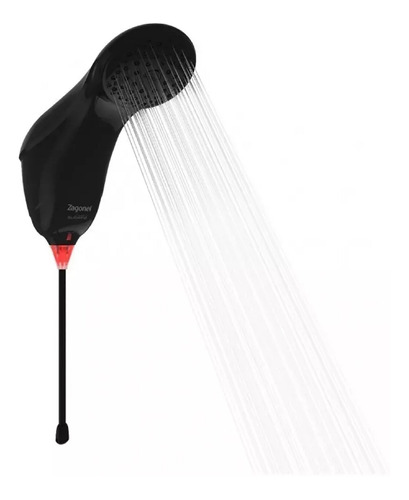 Ducha Eletrônica Chuveiro  Sublime Zagonel 127v/220v Black