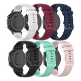 Paquete De 6 Bandas Compatibles Con Agptek Smart Watch Band