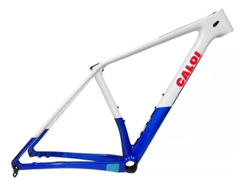 Quadro Caloi Carbon Team Azul / Branco Tam: M 17 