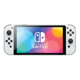 Consola Nintendo Switch Oled Modelo White Set 64 Gb
