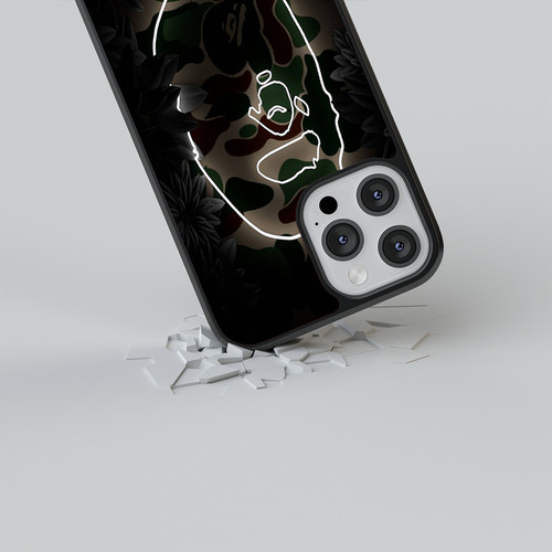 Funda Diseño Para iPhone Ilustraciones Bape #10