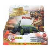 Juguete De Dinosaurio Articulado C/ Luz Y Sonido Triceratops