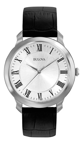 Bulova Reloj Clásico Para Hombre De Cuarzo Con 3 Manecillas,